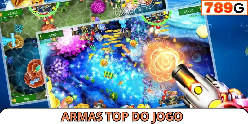 Armas top do jogo